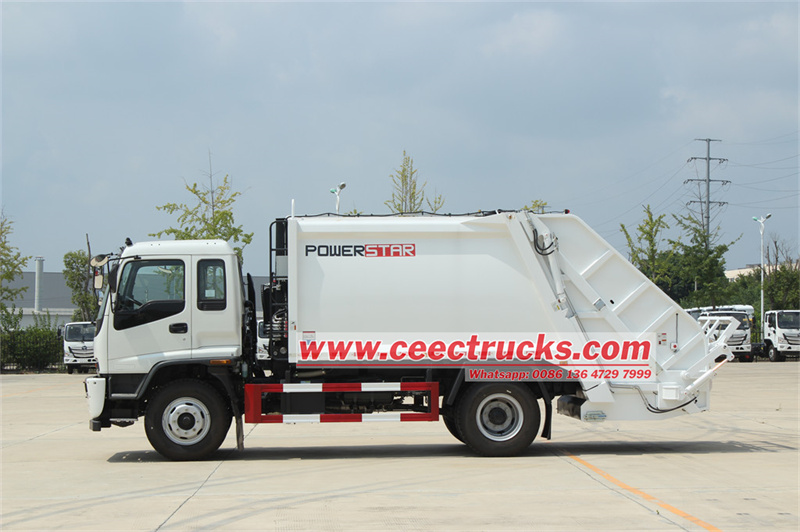 ISUZU FTR garbage compactor truck