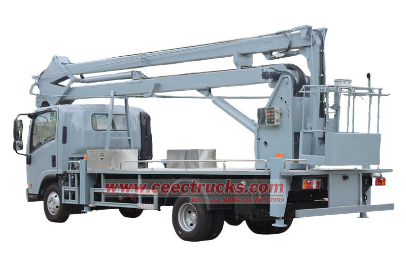Isuzu overhead working truck