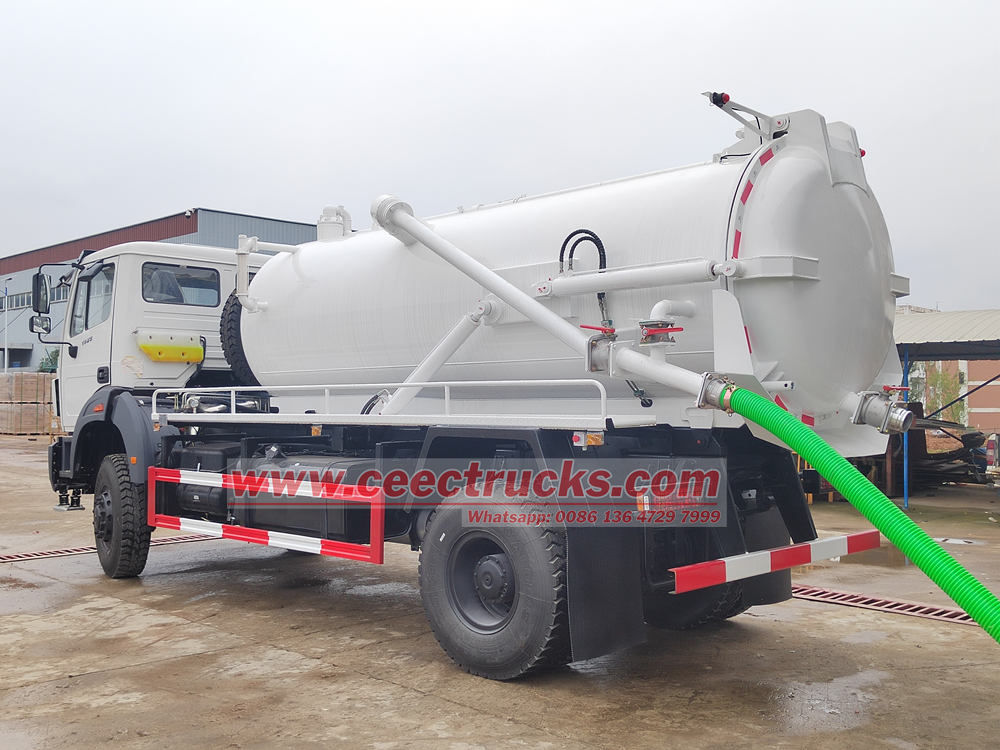 Beiben gully sucker vacuum truck