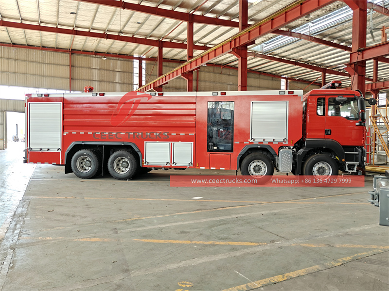 Howo heavy-duty fire fighting truck