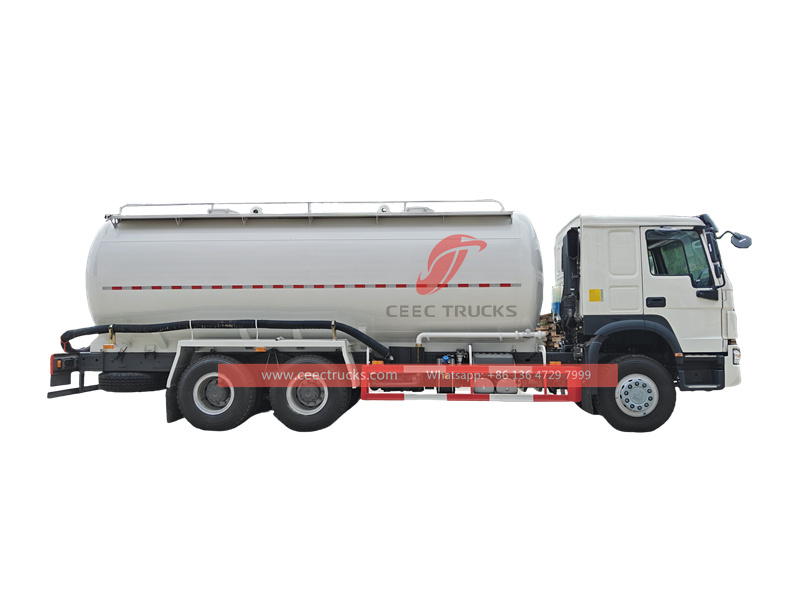 Howo 6x4 heavy Solid Substances Vacuum Truck