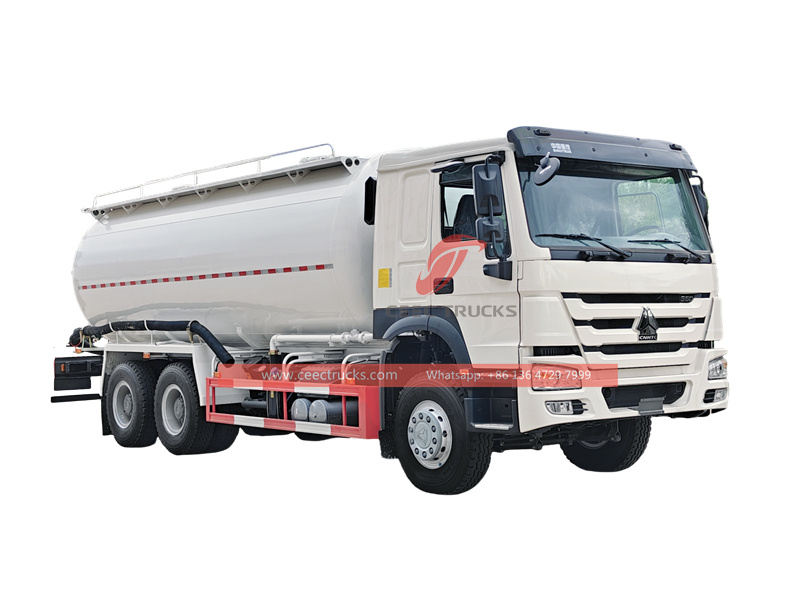 Howo 6x4 heavy Solid Substances Vacuum Truck