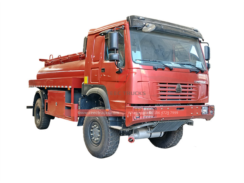 Howo 4X4 water tank truck
