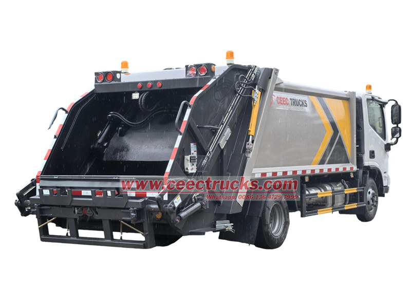 FOTON 141HP cummins truck mounted compactor