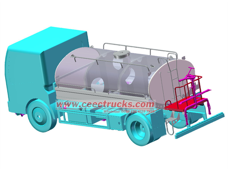 Isuzu GIGA 4X 10000L water bowser vehicle for sale