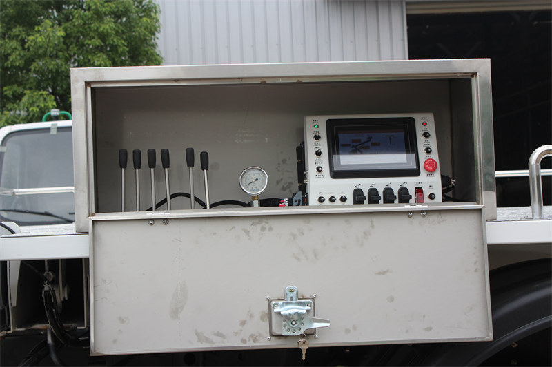 Hydraulic control valves and screen electric control box