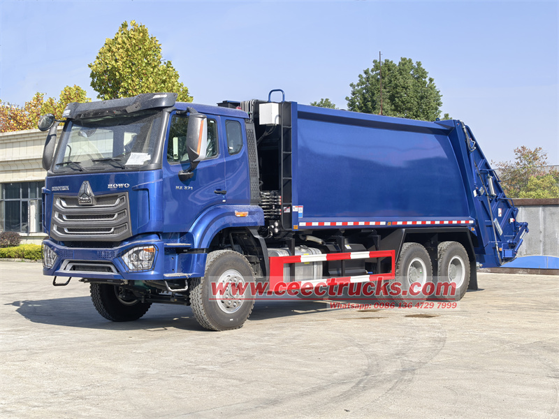 Sinotruk HOWO 6X4 Heavy Duty Waste Collection Truck