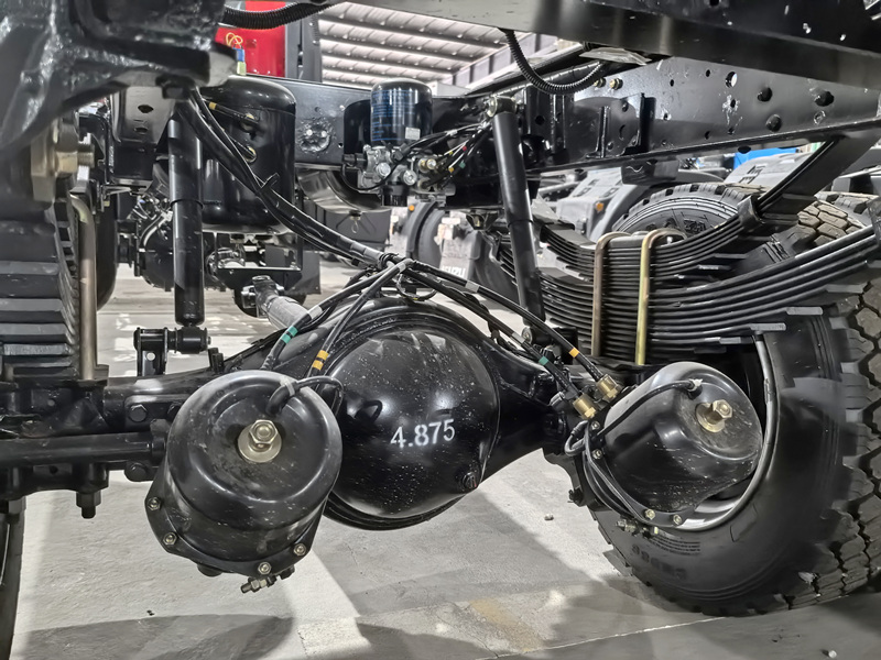 Stronger frame and axle assembly