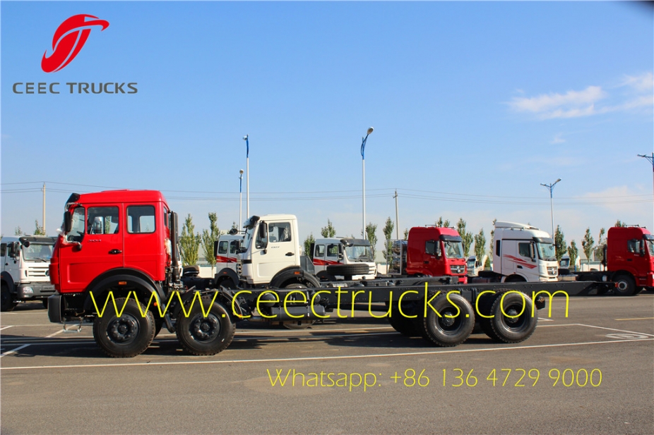 beiben 12 wheelers tipper trucks for congo