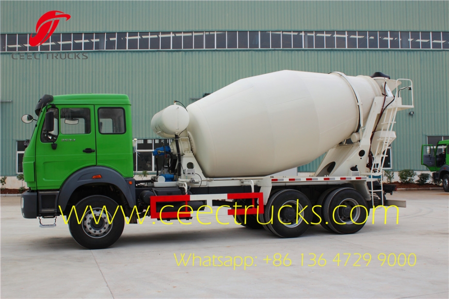 beiben 2534 transit mixer truck