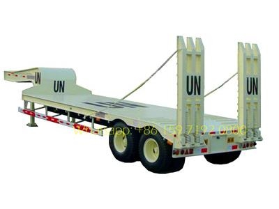 UN low bed semitrailer