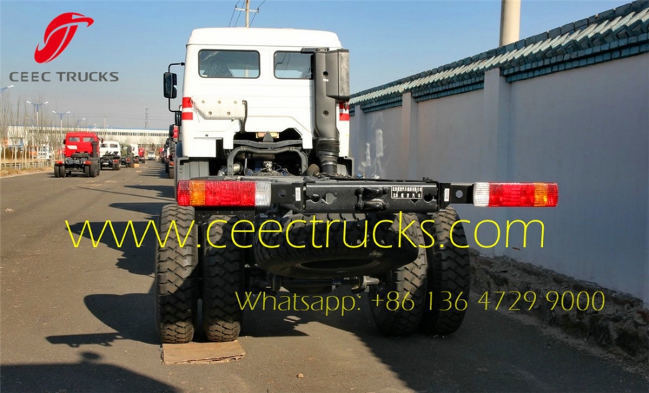 Best beiben 6 wheeler offroad mounted crane cargo truck