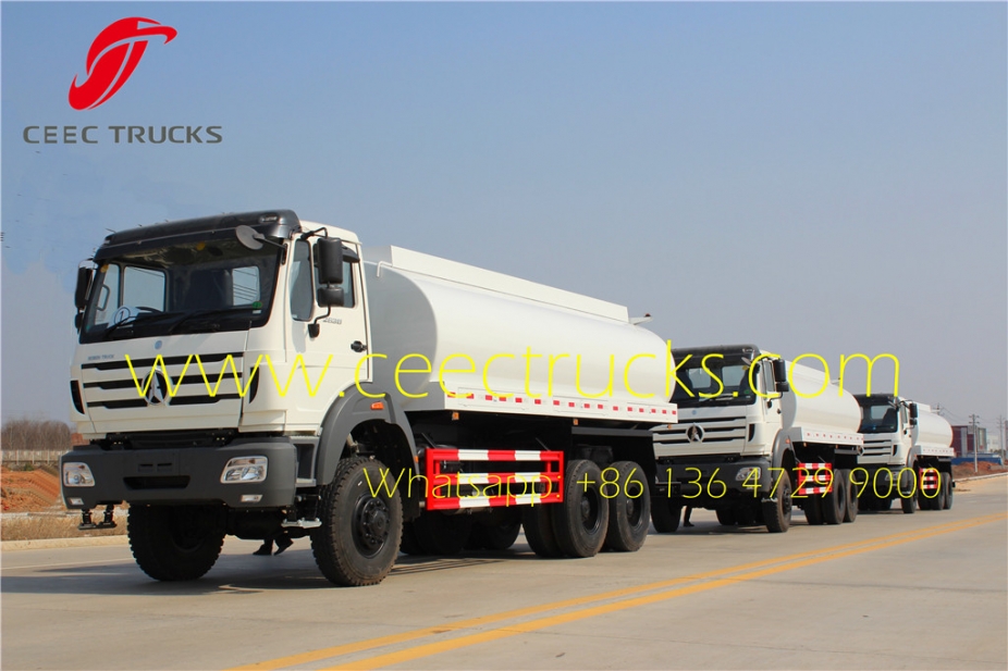 Kenya beiben RHD 2538 water tanker truck