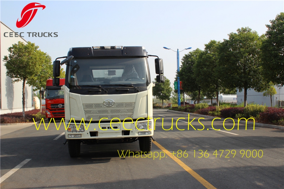 FAW 10 CBM refuse compression trucks export Cameroon