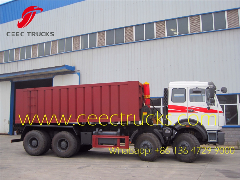 Beiben heavy truck of loading 50 tons tipper /dump truck