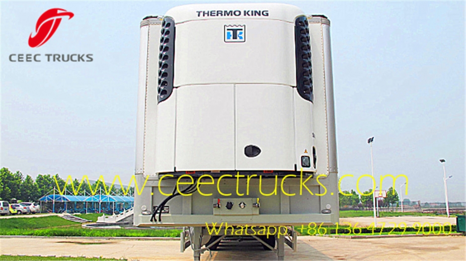 TOP quality 3 axle Refrigerated Semitrailer export Africa