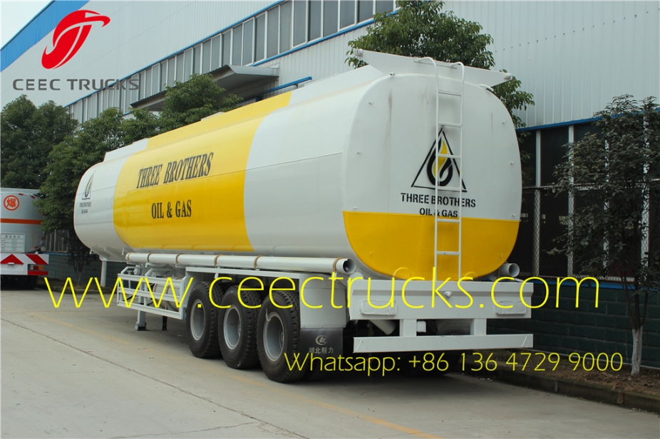 Heavy type 40000 liters fuel tanker semi trailer manufacturer