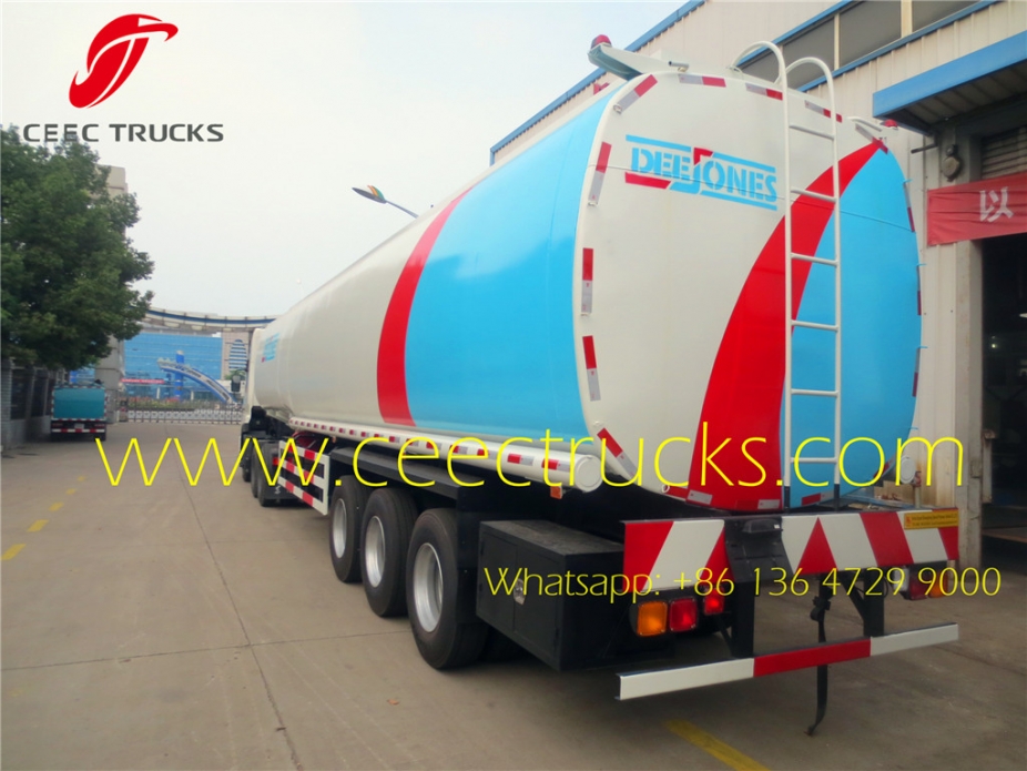 Professional 50 CBM Fuel Tank Trailer manufacturer CEEC