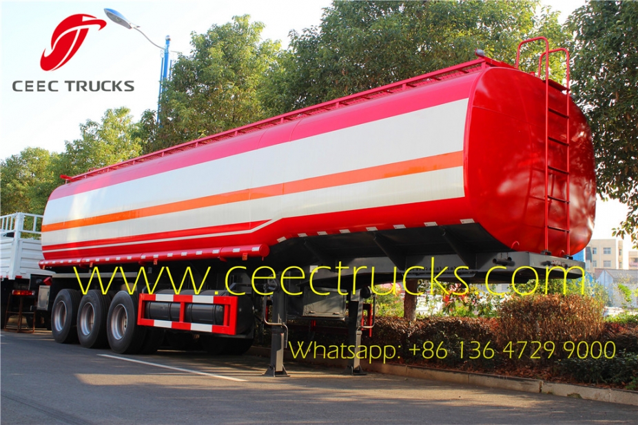 TOP 38CBM oil tanker semitrailer manufacturer directly sale lowest price