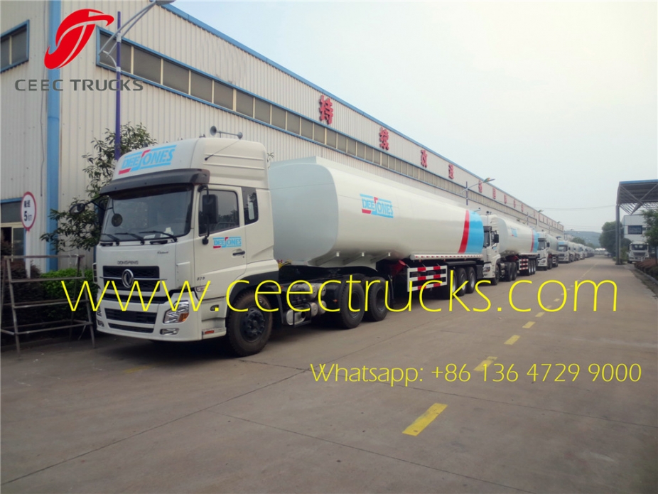 Professional 50 CBM Fuel Tank Trailer manufacturer CEEC