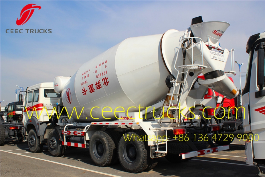 North benz 14 CBM 340HP concrete mixer truck