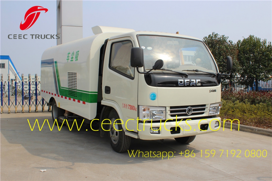 dongfeng 5CBM vacuum road sweeper tanker trucks manufacturer