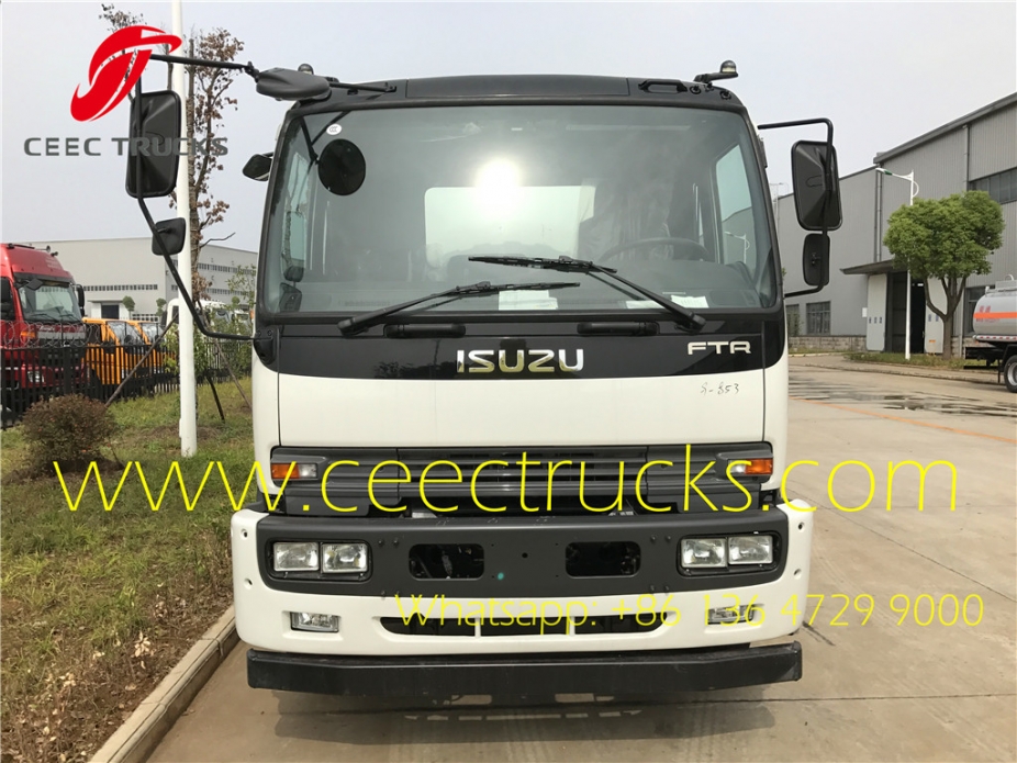 TOP quality ISUZU 10CBM vacuum sewage suction truck export Mongolia