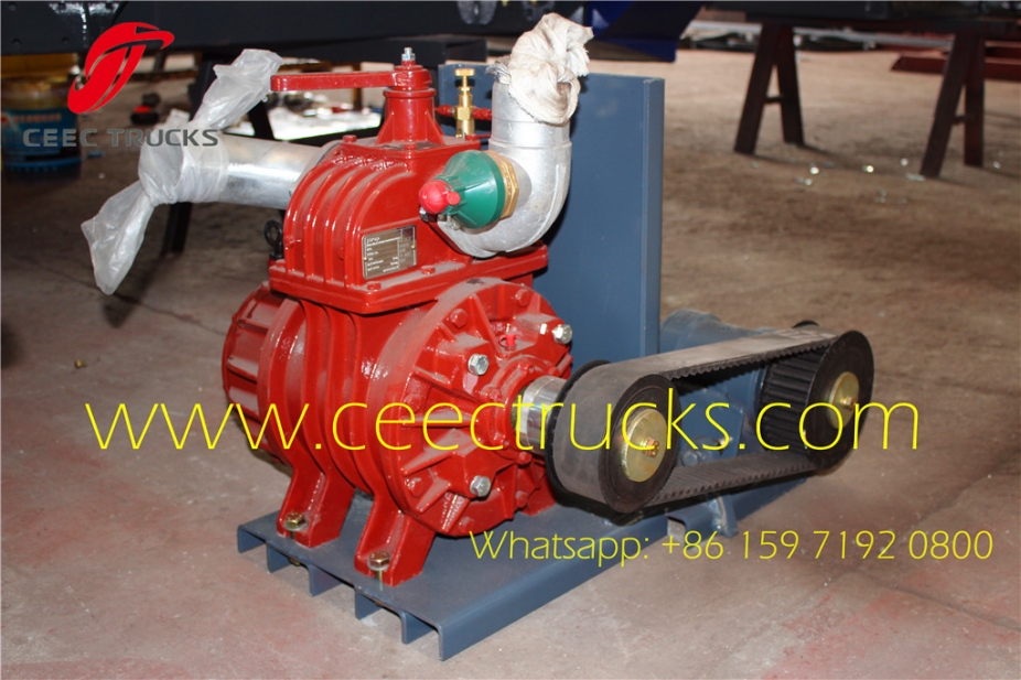 Export model 2000 liters vacuum suction superstructure