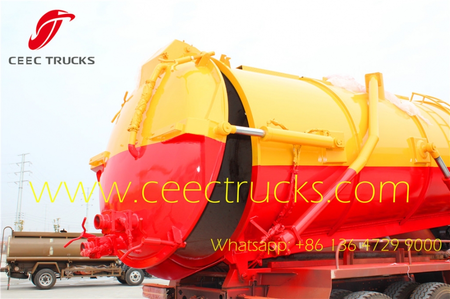 Hot sale Dongfeng 6x4 18000 Litres Vacuum Sewage Suction Tanker Truck