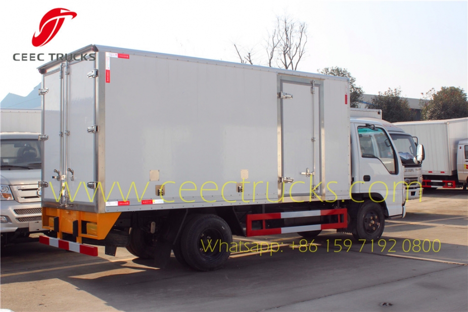 Nigeria 10CBM ISUZU refrigerator truck vaccine delivery truck