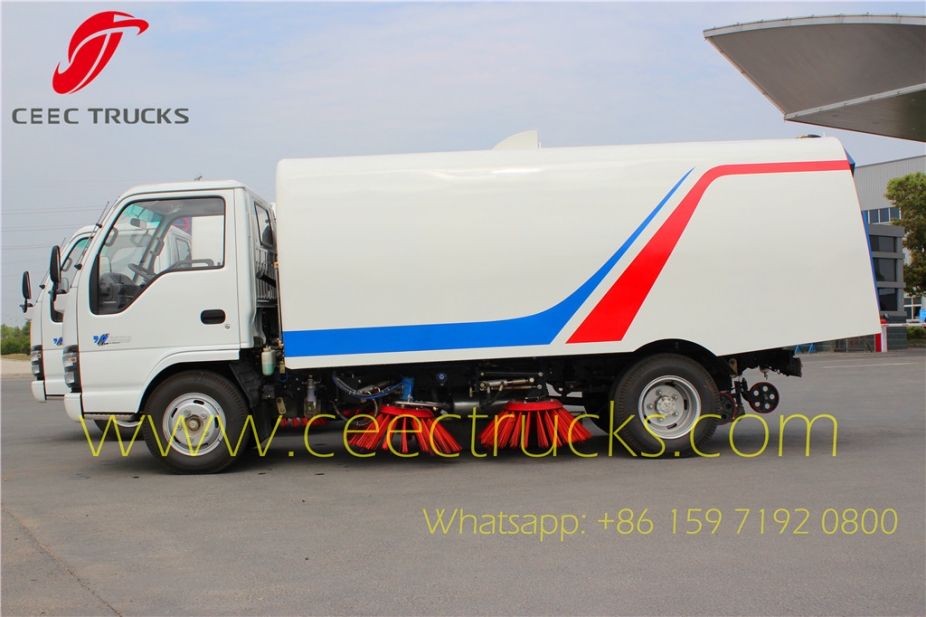 classicial round road sweeper body manufacture supply