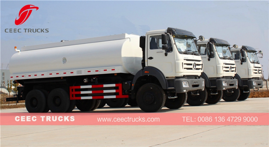 CEEC produce 20CBM water tanker truck