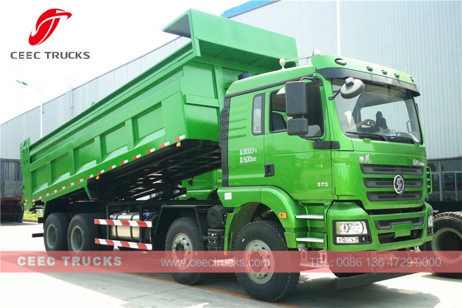 Mine 80,000kg heavy Shacman dump truck