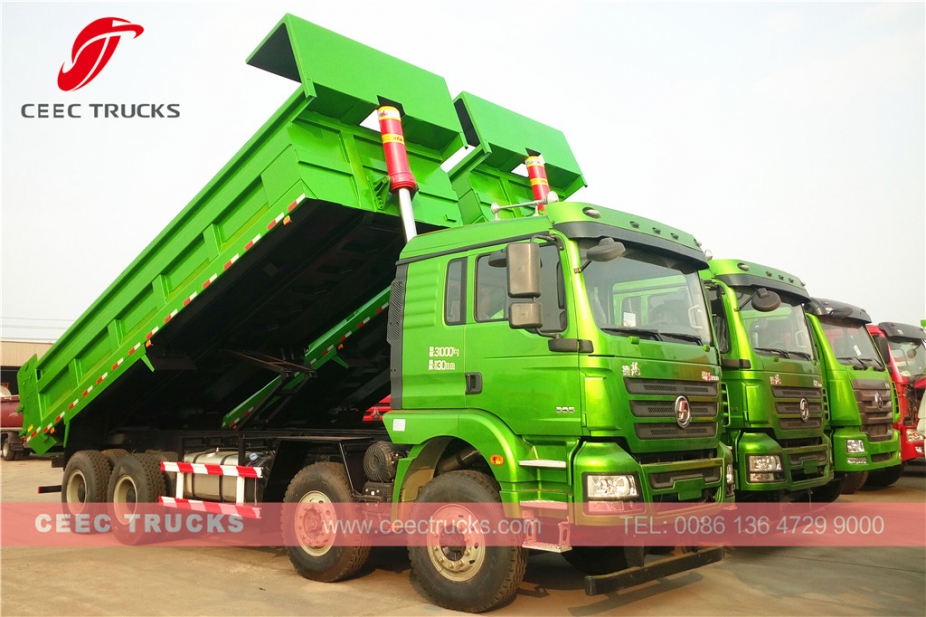 Mine 80,000kg heavy Shacman dump truck