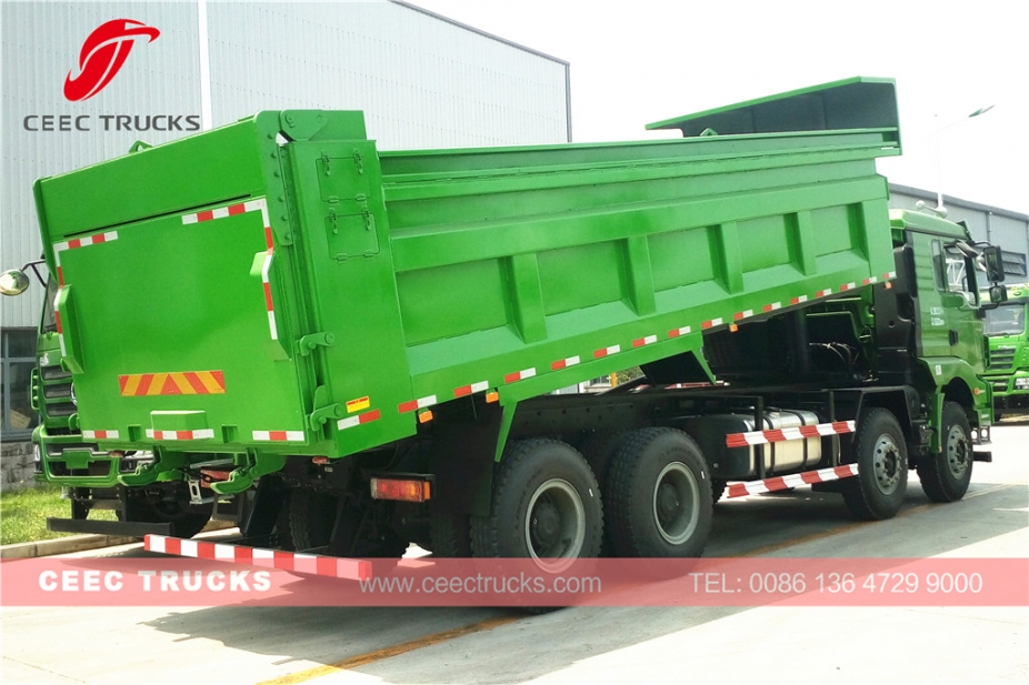 Mine 80,000kg heavy Shacman dump truck