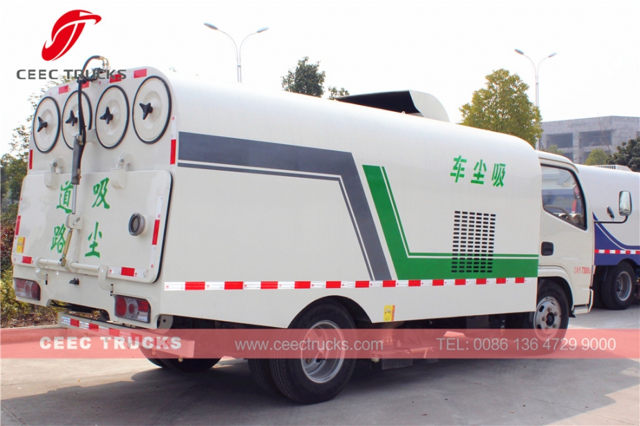 Camión barredor de vacío Dongfeng 5000L