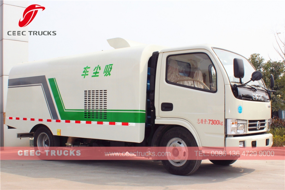 Camión barredor de vacío Dongfeng 5000L