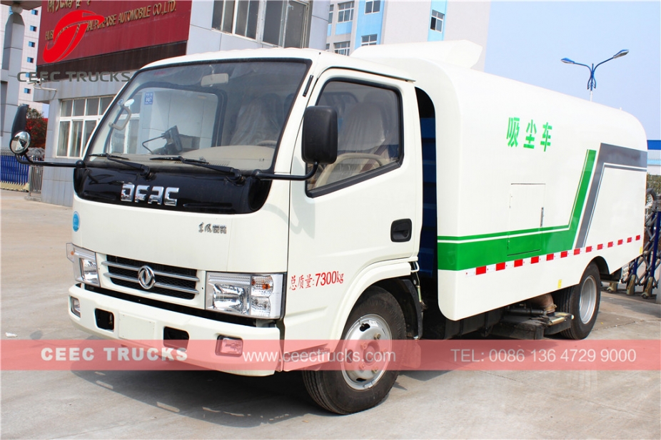 Camión barredor de vacío Dongfeng 5000L