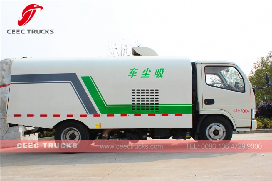 Camión barredor de vacío Dongfeng 5000L