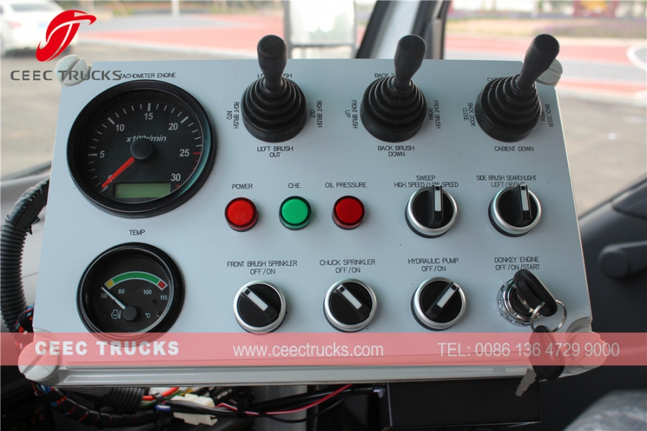 Camión barredora ISUZU 12CBM