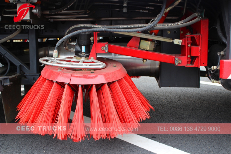 Dongfeng 12,000L road sweeper truck supplier