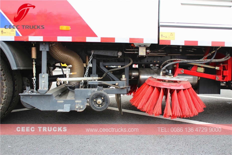 Dongfeng 12,000L road sweeper truck supplier