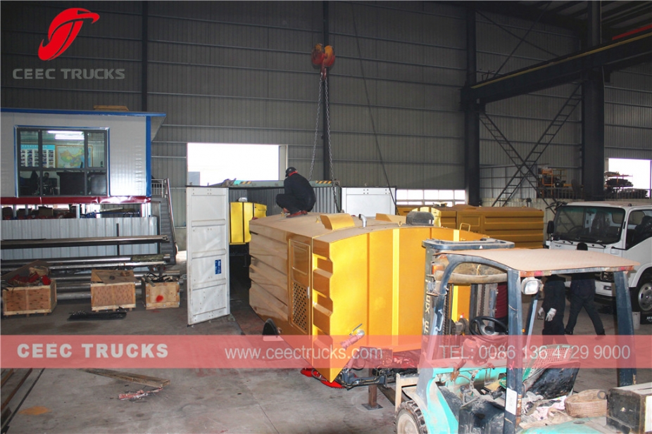 Superestructura barredora de carreteras 5000L