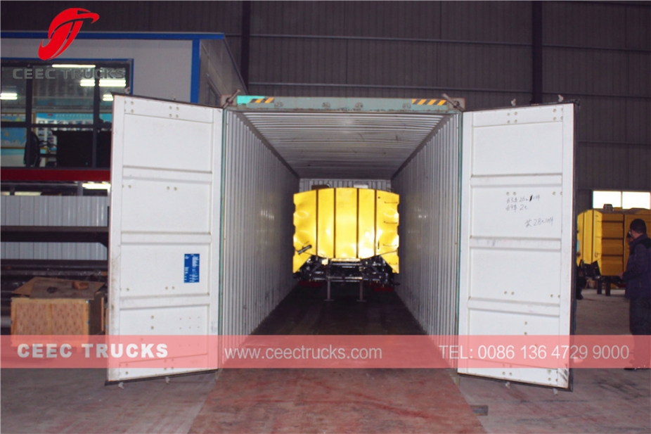 Superestructura barredora de carreteras 5000L