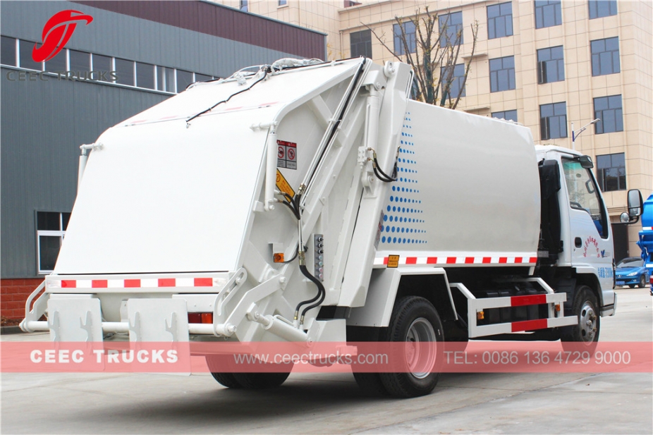 Vehículo compresor de basura ISUZU 5000L