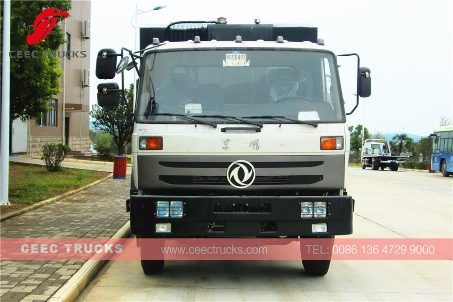 10 cbm Dongfeng garbage compactor truck