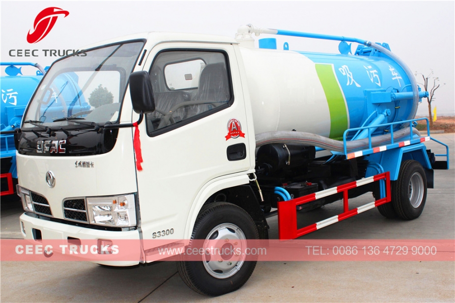 Dongfeng 4,000L Cesspit emptier for sale