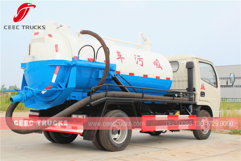 Dongfeng 4,000L Vacuum truck for sale