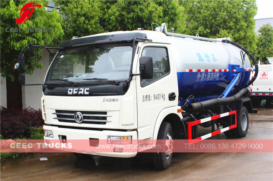 Dongfeng 8,000L Cesspool suction truck