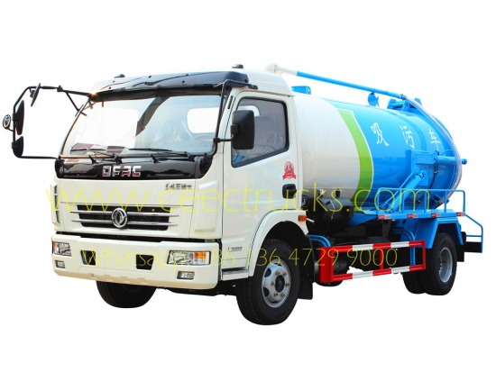 Dongfeng 8,000L Cesspool suction truck - CEEC Trucks